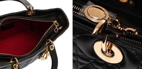 lady dior bag zipper